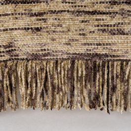 Cojín Beige Algodón/Terciopelo 30 X 50 cm