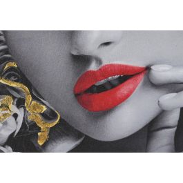 DKD Home Decor Cuadro Dorado Negro Lienzo MDF 80 x 40 x 2 cm (2 Unidades)