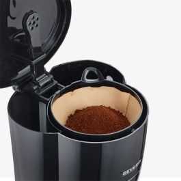 Severin KA 4320 Cafetera de Filtro para 10 Tazas, 1.25L, Función Mantener Caliente, 900W, Negro