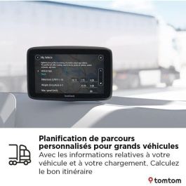 GPS - TOMTOM - GO Professional 5 EU 2ª Generación - Mapas de Europa, Servicios Pro, Pantalla Táctil