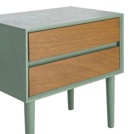 Mesita Verde Dm Dormitorio 50 X 35 X 50 cm