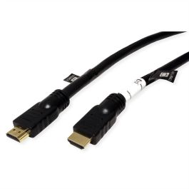 ROLINE 14013455 Cable HDMI a HDMI Macho a Macho 20 Metros 3D HDR Negro
