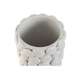 Jarron Mediterraneo DKD Home Decor Blanco 15.5 x 33.5 x 15.5 cm