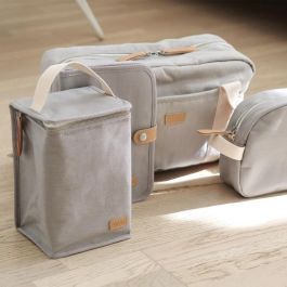 BEABA, Bolsa de comida para bebés, isotérmica, gris perla BEABA, Bolsa de comida para bebés, isotérmica, gris perla