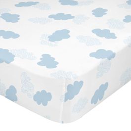 Sábana Bajera HappyFriday BASIC KIDS Azul 60 x 120 x 14 cm Nubes Precio: 14.49999991. SKU: B17VPZBNN9