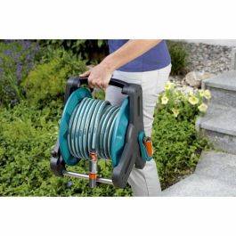 Gardena 50 Classic Enrollador de manguera portátil: para un transporte fácil y almacenamiento conveniente de manguera