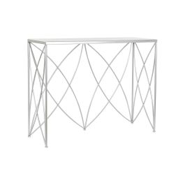 Consola Chic DKD Home Decor Plateado Blanco 33 x 78 x 100 cm Precio: 177.6900004. SKU: B1C62EWZTX