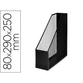 Q-connect Revistero Metálico Rejilla Negro 79x289x250 mm Precio: 8.88999947. SKU: B1A4NB6AVR