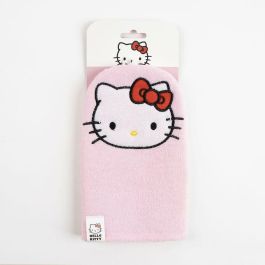 Hello Kitty Guante de Baño Infantil Rosa, 10x20x1.5 cm, Edad +3 Años - Cerdá