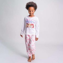 Pijama Infantil Disney Princess Blanco 3 Años Pijama Infantil Disney Princess Blanco 3 Años