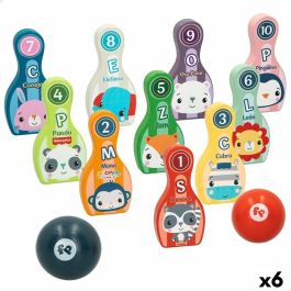 Juego de Bolos Fisher Price Animales (6 Unidades) Precio: 37.6899996. SKU: B1CTYXPE58