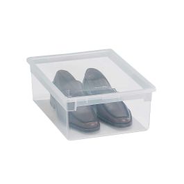 Terry Contenedor multiuso con tapa M 27,8 x 39,6 x 13,2 cm para zapatos o complementos