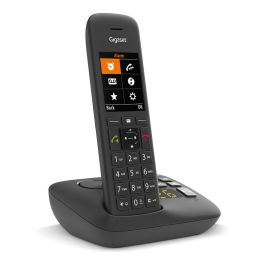 Gigaset C575A Teléfono Inalámbrico DECT Negro con Contestador Automático y Pantalla a Color Precio: 91.98999953. SKU: B129A5JJCE