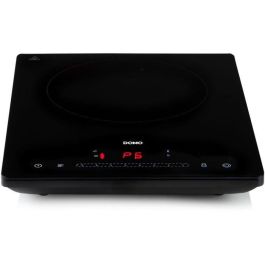 Domo DO332IP Placa de Inducción 1 Fuego 2000W, Pantalla Táctil, Temporizador 3h, 8 Niveles Potencia, Plato 20cm Cerámica