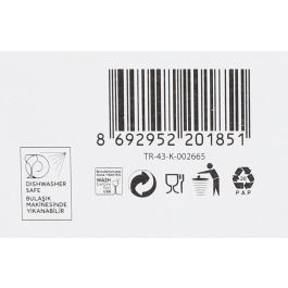 Lav Set 6 Vasos Ella 495 cc (8 Cajas)