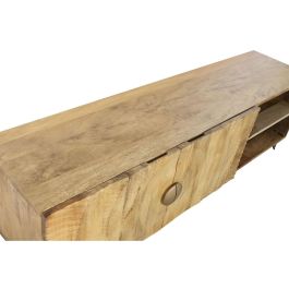 Mueble Tv Colonial DKD Home Decor Natural 40 x 50 x 160 cm Mueble Tv Colonial DKD Home Decor Natural 40 x 50 x 160 cm