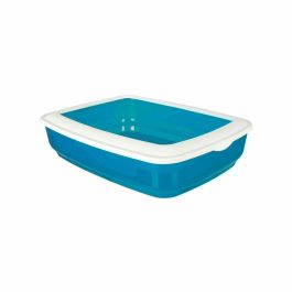 Trixie Cisco Arenero con Bordes para Gato de Plástico - 38x11x50 cm - Varios Colores