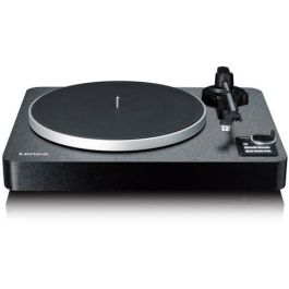 Lenco LBTA-165 Tocadiscos Automático de Tracción por Correa Negro Madera con Bluetooth y Preamplificador Phono Integrado