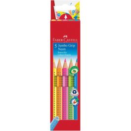 Faber Castell Lápices De Colores Jumbo Grip C-Surtidos Neón Estuche 5 Ud Precio: 6.50000021. SKU: B1FSXL88FA