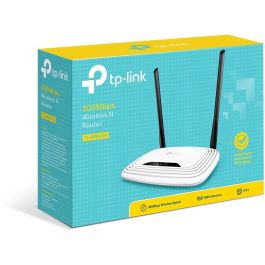TP-Link TL-WR841N Router Inalámbrico N300, Wi-Fi 2.4GHz, Estándares 802.11n/g/b, Ideal para Hogar y Oficina Pequeña