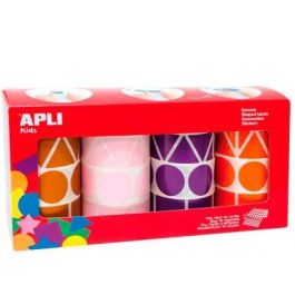 Apli Gomets Formas Geométricas Y Caja 4 Rollos Con 5428 Ud C-Surtidos Precio: 12.79000008. SKU: B1B84QPZLL