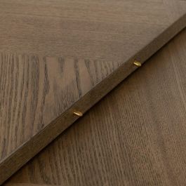 Mesa Extensible Natural-Negro Dm-Metal 160 X 90 X 77 cm