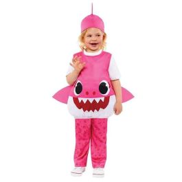 Baby Shark Disfraz Bebé Mamá Shark Rosa Talla 2-3 años Baby Shark Disfraz Bebé Mamá Shark Rosa Talla 2-3 años