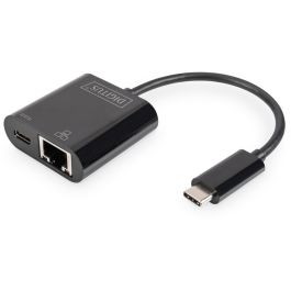 Digitus Adaptador USB Type-C a Gigabit Ethernet con Power Delivery, Negro Precio: 53.58999976. SKU: B14DQYXHCQ