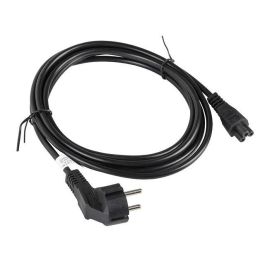Lanberg Cable de Alimentación CA-C5CA-11CC-003-BK, C5 a CEE7/7, 3 m, Negro