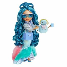 Rainbow High LIT35051120834 Winter Wonderland Muñeca de Moda Azul - Set para Revelar Color y Crear Muñeco de Nieve - Juguete Niñas 4+ Años