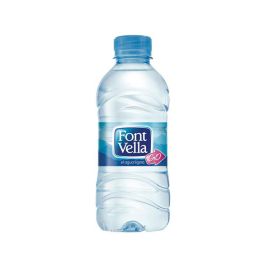 Agua Mineral Natural Font Vella Botella Sant Hilari 330 mL 35 unidades