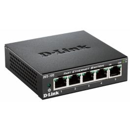 D-Link DES-105 Switch Conmutador de Red 5 Puertos Fast Ethernet 10/100 Mbps RJ-45 Plug & Play, Silencioso con Carcasa Metálica y QoS D-Link DES-105 Switch Conmutador de Red 5 Puertos Fast Ethernet 10/100 Mbps RJ-45 Plug & Play, Silencioso con Carcasa Metálica y QoS Precio: 26.68999971. SKU: B1A3LYTC5D