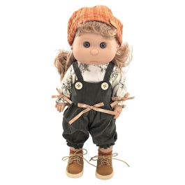Tachan T01060 Jara Muñeca Pepona 40 cm con Mofletes Gorditos – Exploradora y Dulce, +3 Años