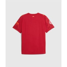 Camiseta de Fútbol de Manga Corta para Niños Puma 948282 05 Rojo (5-6 Años)