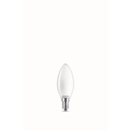 Philips Bombilla Vela LED E14 6,5W 806lm 2700K Luz Calida Ø3,5 x 9,7cm
