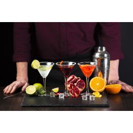 My Bar Coctelera de Acero Inoxidable 550 ml (12 Unidades)