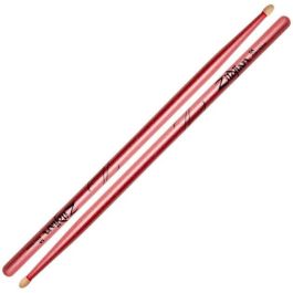 Zildjian Baquetas 5A Hickory Chroma Rosa – Acabado Metálico Único