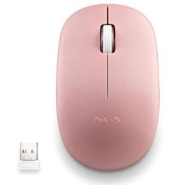 Ratón Inalámbrico NGS FOGPROPINK Rosa 1000 dpi (1 unidad) Ratón Inalámbrico NGS FOGPROPINK Rosa 1000 dpi (1 unidad)