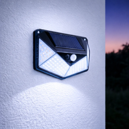 Aplique LED Luz Blanca Fría 6000K Solar con Sensor PIR IP65 40.000H HO-SW6080-PIR Precio: 8.59000054. SKU: B1A6ZWWBG9