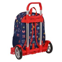 Mochila Escolar con Ruedas Mickey Mouse Clubhouse Only one Azul marino 33 x 42 x 14 cm Mochila Escolar con Ruedas Mickey Mouse Clubhouse Only one Azul marino 33 x 42 x 14 cm