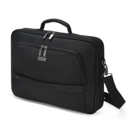 DICOTA Eco Multi SELECT 14-15.6 Bandolera para Portátiles de 15.6 Pulgadas con Compartimento para Tableta, Tirante Hombro, Negro
