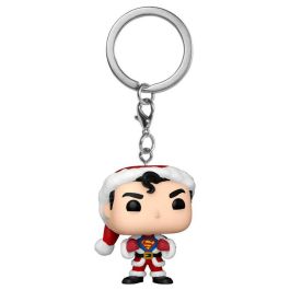 Funko Llavero Pocket POP DC Comics Holiday Superman Exclusive