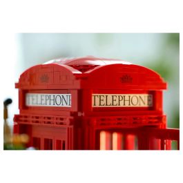 LEGO Ideas Cabina Telefónica Roja de Londres 21347, Juego de Construcción, 1460 Piezas, Multicolor