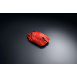 Razer DeathAdder V3 Pro Faker Edition Ratón Gaming Óptico Inalámbrico USB-C 30000 DPI Rojo para Mano Derecha