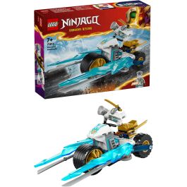 LEGO 71816 NINJAGO Moto de Hielo de Zane - Juguete de Construcción con Minifigura, Espadas Doradas y Cuchillas Desplegables para Niños +7 Años