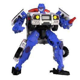 Hasbro Figura Transformers Age of the Primes Autobot Red Alert Voyager Class 17.5 cm con accesorios y articulaciones