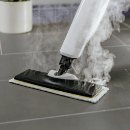 Karcher Kit de 2 mopas abrasivas de microfibra para boquilla de suelo EasyFix (1 abrasiva, 1 muy abrasiva) KAR4066529041623