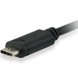 Equip Adaptador USB Tipo C a SATA 133456 - Conectividad USB 3.1 Gen 1 (5Gbps), Compatible con SSD y HDD 2.5"