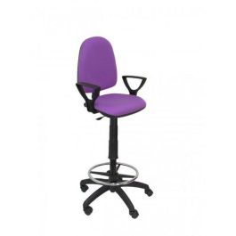 Taburete Piqueras Y Crespo Ayna Brazos Fijos Ergonomico Mecanismo De Contacto Permanente Regulable En Altura Y Aro Reposapies Asiento Y Respaldo Tapizados Bali Lila Precio: 219.98999957. SKU: S5702430