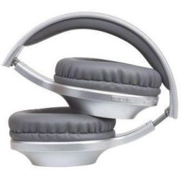 Panasonic RB-HX220B Auriculares Inalámbricos con Micrófono Bluetooth 5.0, Bajos XBS, 23h Batería, Plegables, Plateados